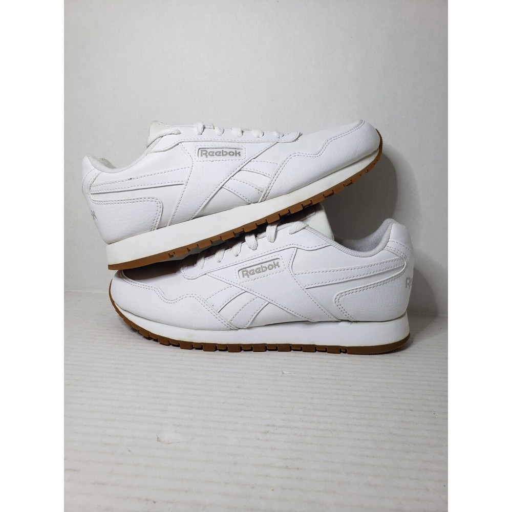 Reebok Women's Classic Harman Run White Shoes Sneakers Size 7.5 - Worn Once